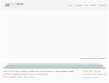 Tablet Screenshot of firststepcounselingnj.com